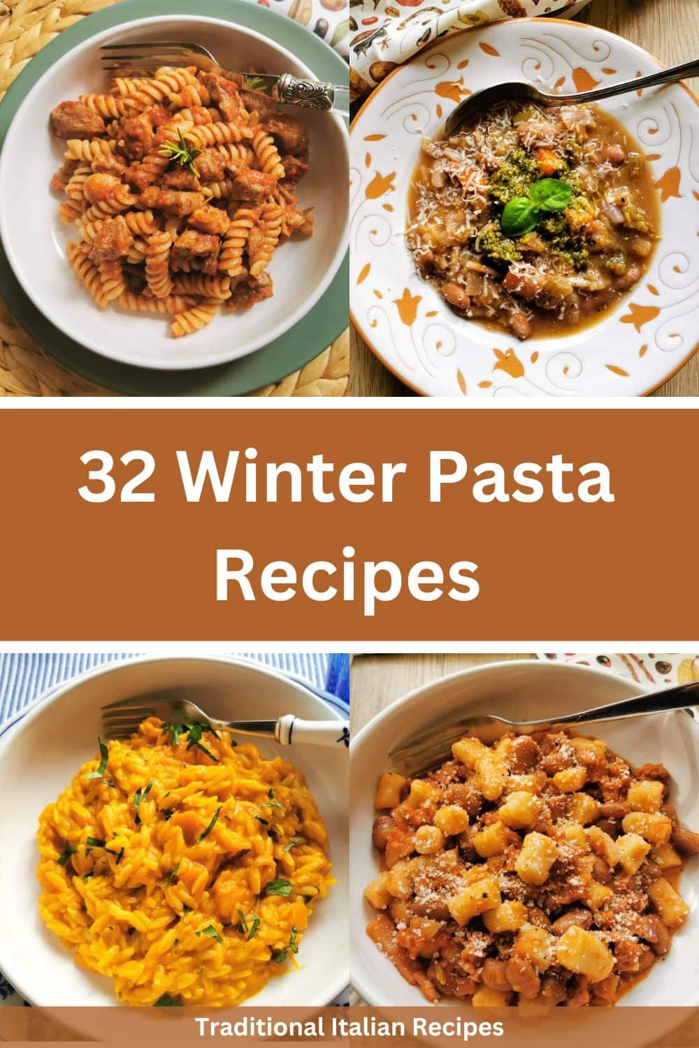 32 Winter pasta recipes.