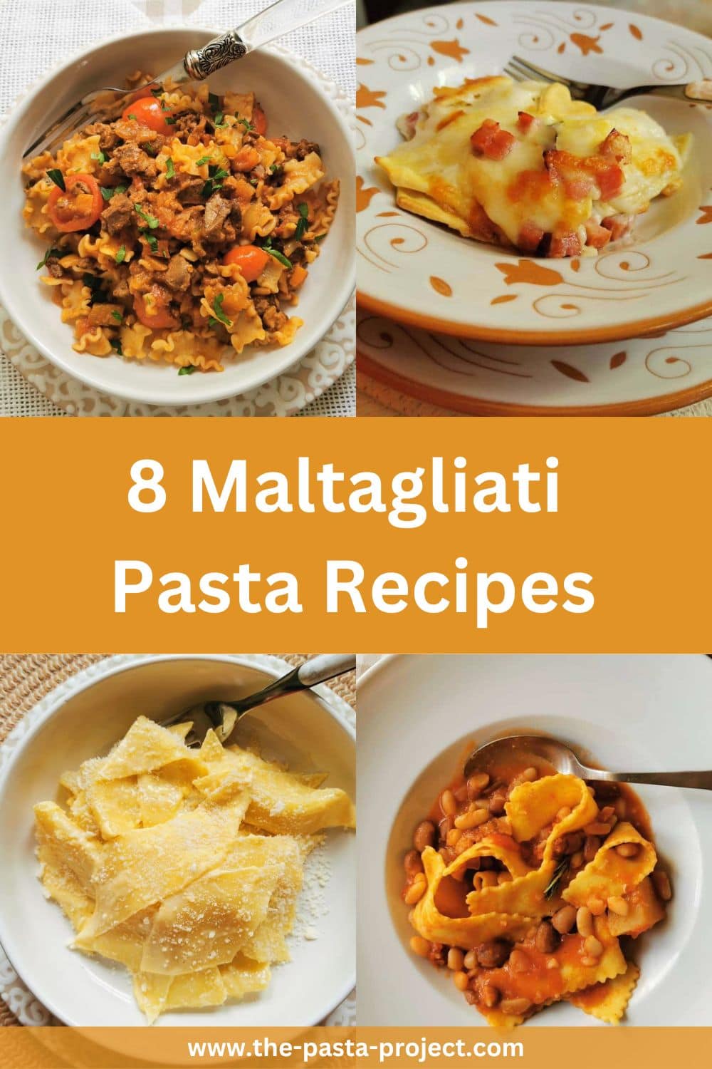 8 Italian maltagliati recipes.