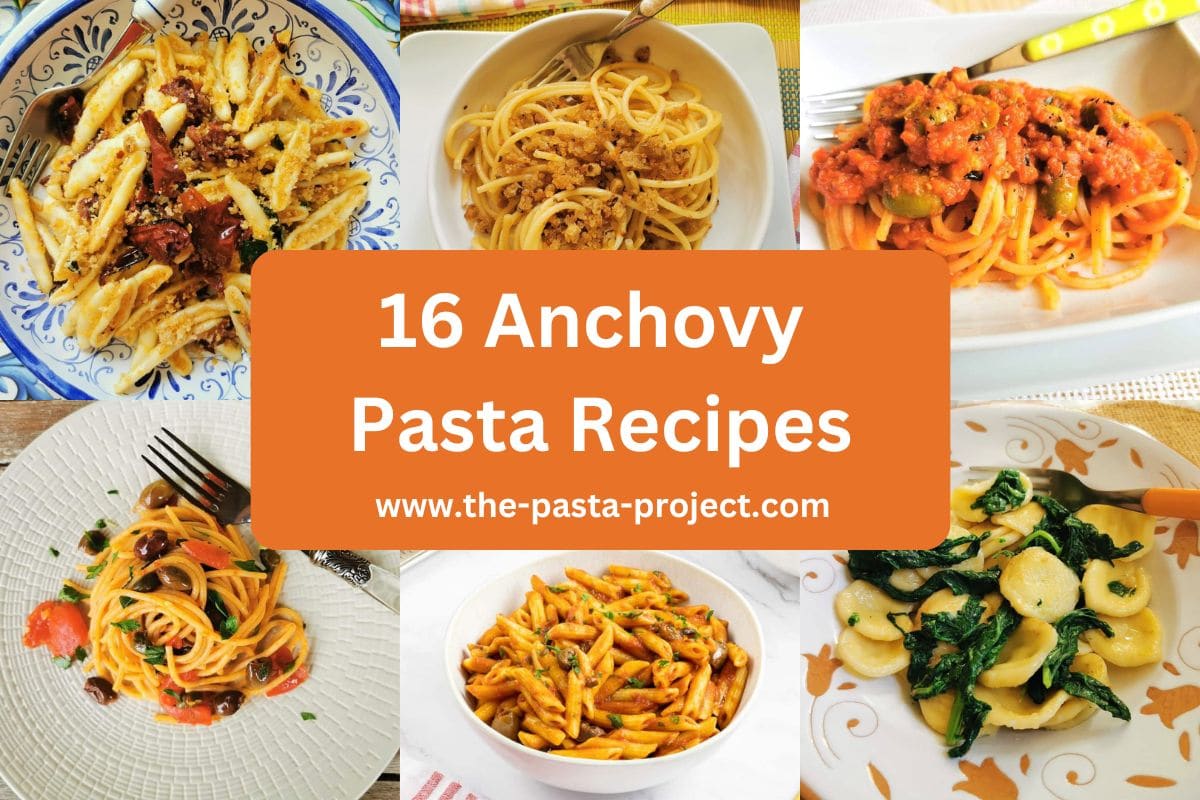 Anchovies pasta recipes.