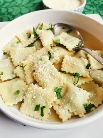 Homemade Meat Ravioli (Agnolotti) – The Pasta Project