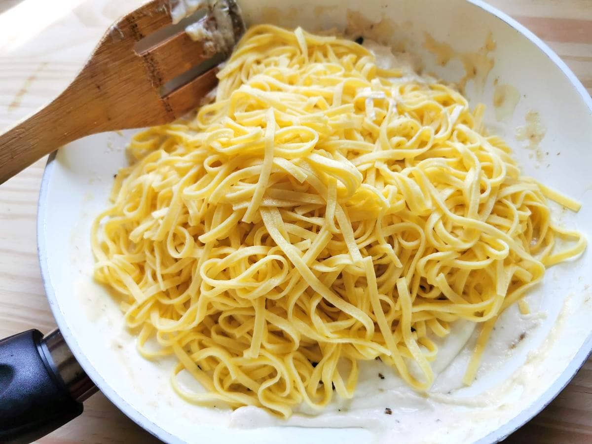 Pasta with Truffles and Mascarpone Cream – The Pasta Project