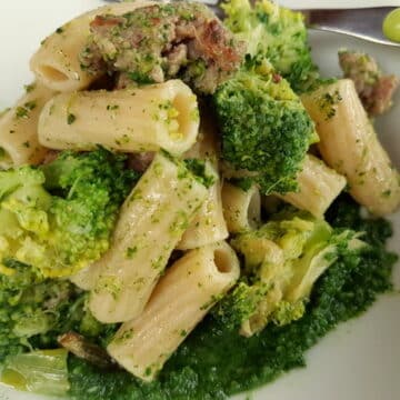 Sicilian Broccoli Pasta With Sausage And Chard The Pasta Project