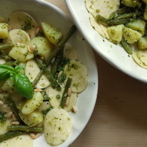 Pesto Pasta Liguria With Potatoes And Green Beans – The Pasta Project