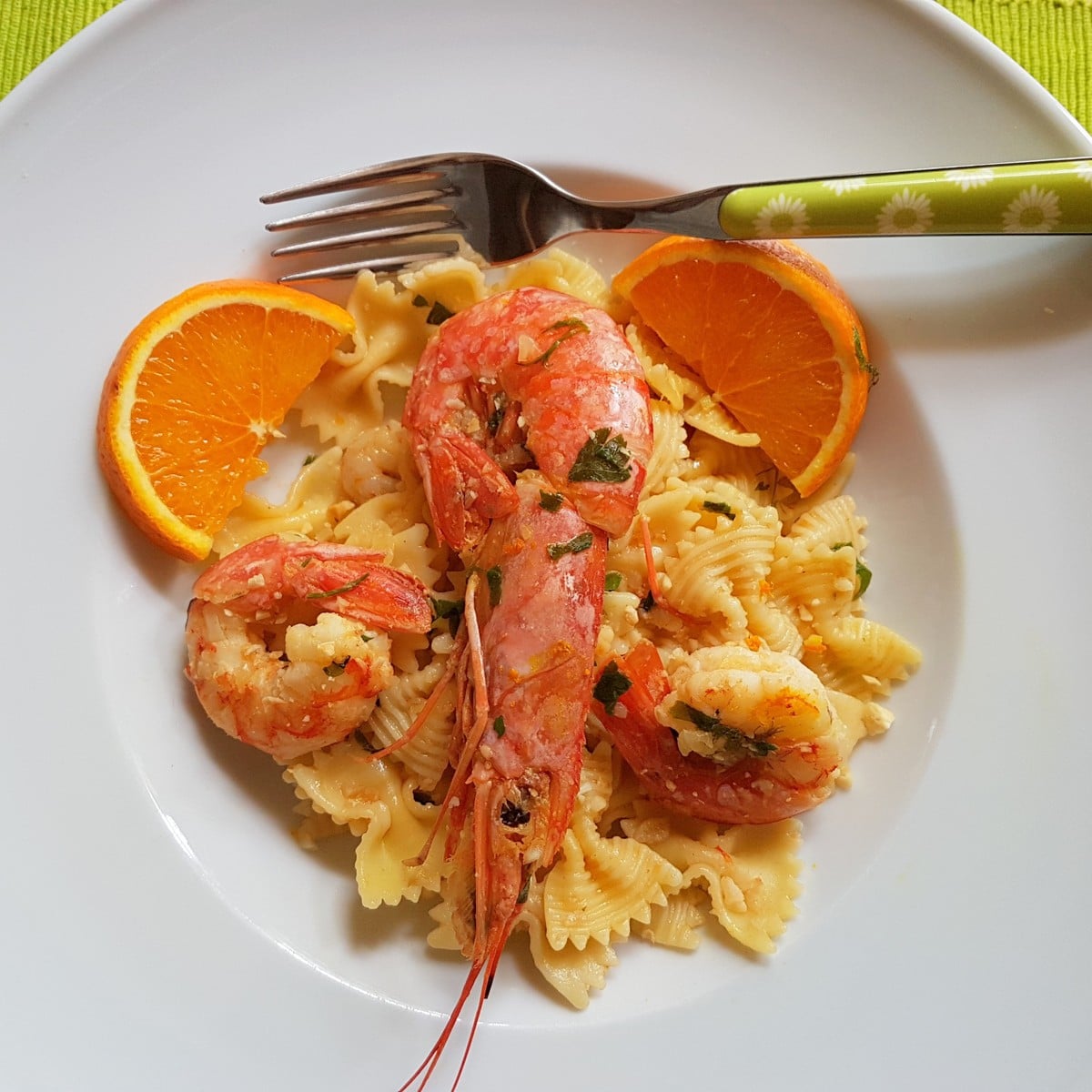 Farfalle Pasta with Prawns and Orange – The Pasta Venture ...