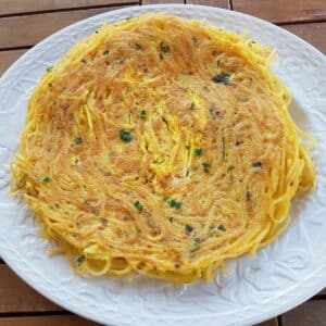 Pasta frittata from Basilicata.