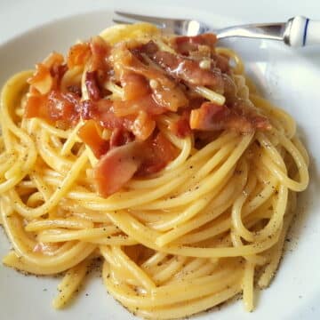 Spaghetti alla Carbonara; Recipe from Rome – The Pasta Project